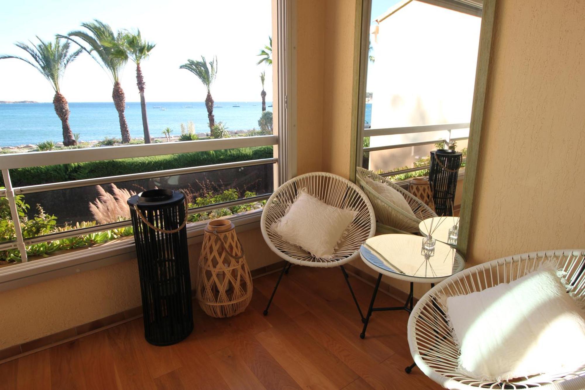 "Le Palmier Dore", Cosy T3 A 3 Minutes A Pied Des Plages, Parking Et Clim Sanary-sur-Mer Bagian luar foto