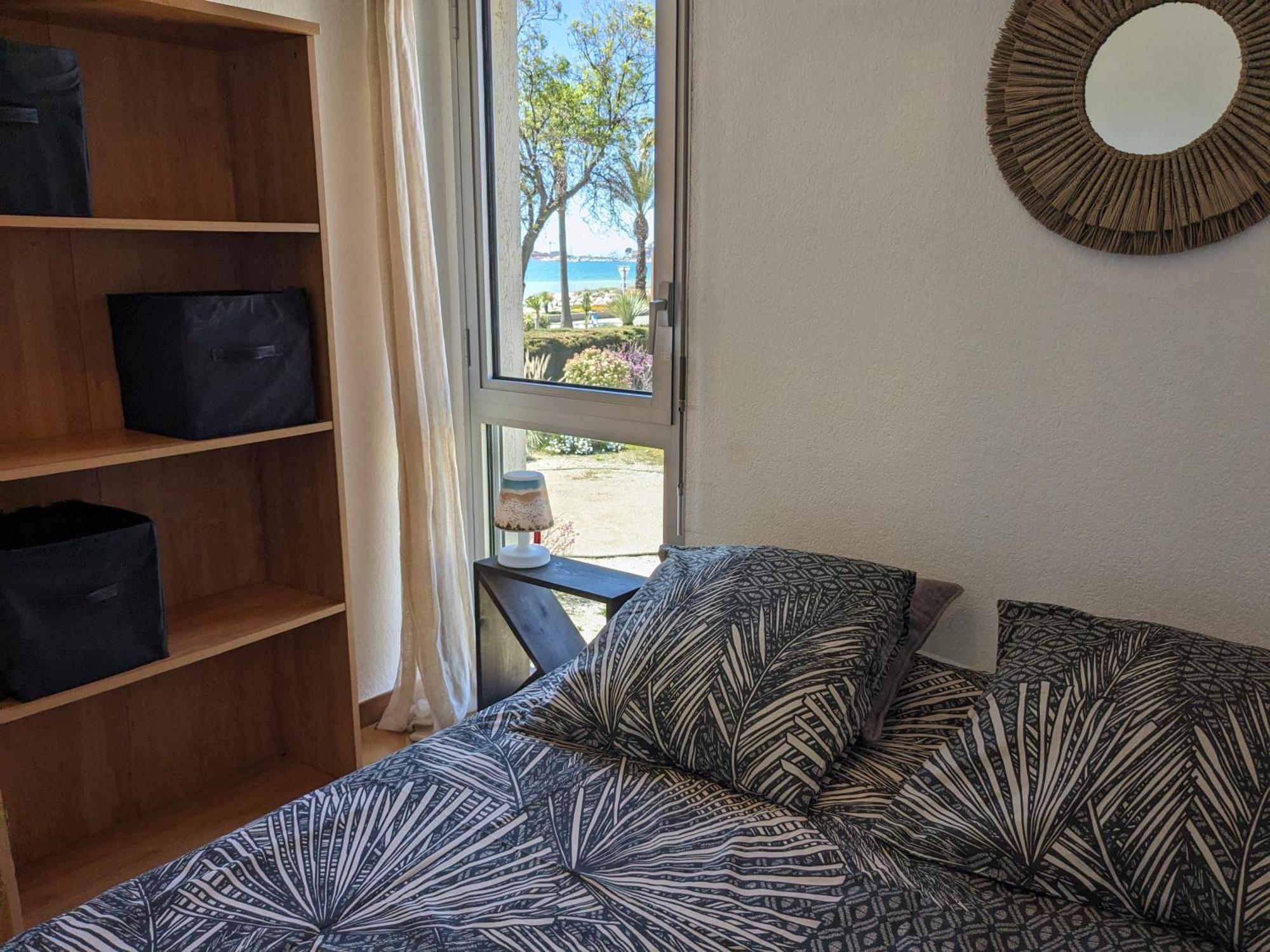 "Le Palmier Dore", Cosy T3 A 3 Minutes A Pied Des Plages, Parking Et Clim Sanary-sur-Mer Bagian luar foto